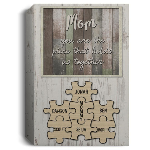 CUSTOM PUZZLE 8x12 Mommy  112-8201529-5365815 CANPO15 Deluxe Portrait Canvas 1.5in Frame