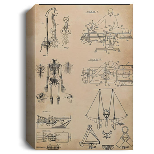 The Bone Healer Framed Canvas CANPO15 Nhunaophainoi6-10_1148 Deluxe Portrait Canvas 1.5in Frame