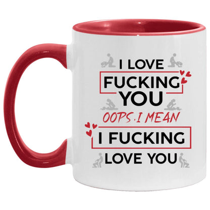 Funny Guy Mugs Speak Your Mind Even If Your Voice Shakes Accent Mug siz Per ASIN B08JGM33ZJ AM11OZ 11 oz. Accent Mug