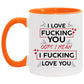 Funny Guy Mugs Speak Your Mind Even If Your Voice Shakes Accent Mug siz Per ASIN B08JGM33ZJ AM11OZ 11 oz. Accent Mug
