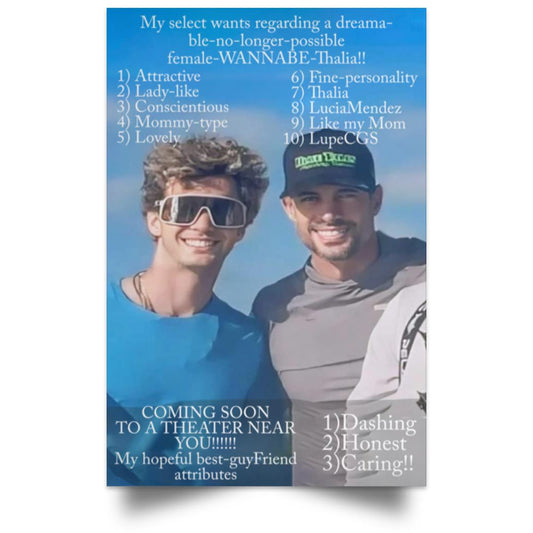 OK 324888 POSPO Satin Portrait Poster
