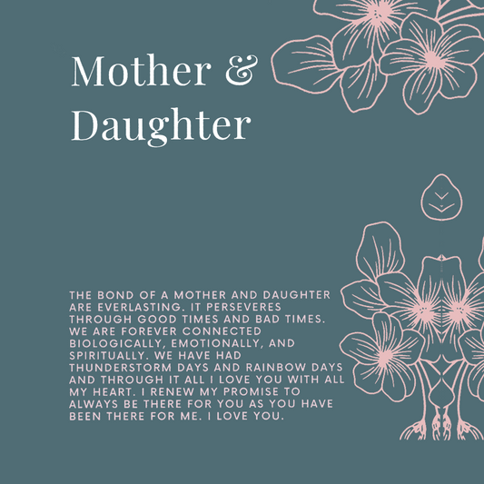 Gifts Necklace Daughter Mother Love Knot Pendant Mom Love Gift Silver Charm Chain Birthstone KKlaiknornecklace2-3_117