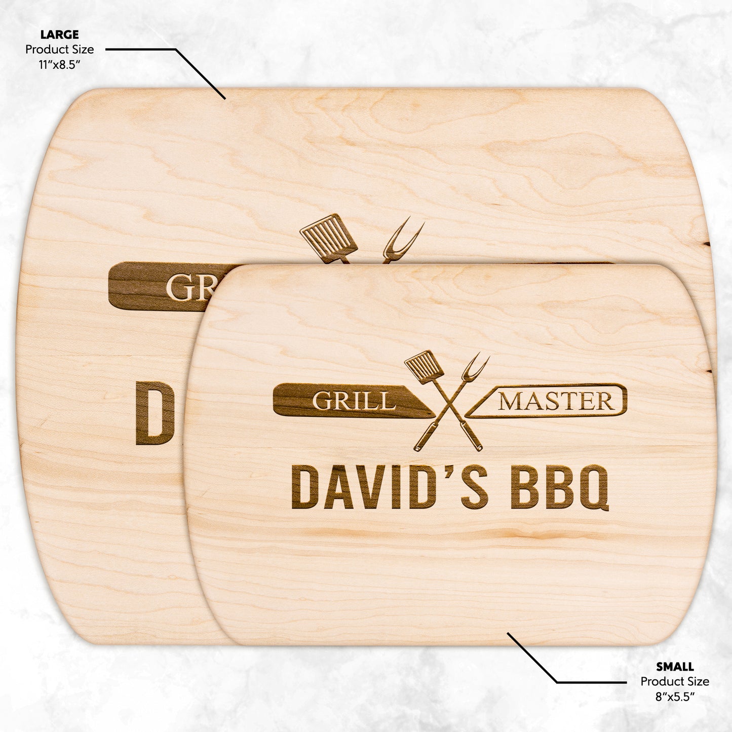 Grill Master BBQ mẫu 6 Thớt teelaunch version ngang