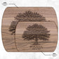 Khắc côuplename Tree thớt Teelaunch mẫu 14 version ngang