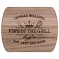 KingoftheGrill mẫu 13 Thớt teelaunch version ngang