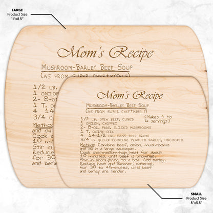 MAin Moms Recipe mẫu 15 Thớt teelaunch version ngang