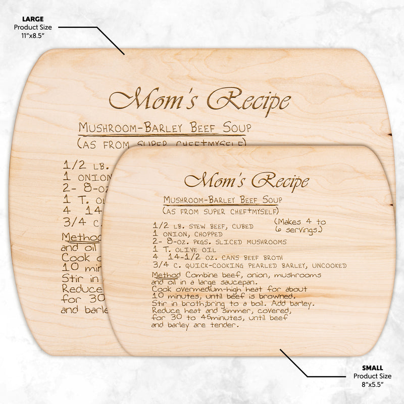 MAin Moms Recipe mẫu 15 Thớt teelaunch version ngang