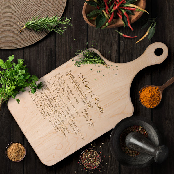 Main Mom  Recipe mẫu 15 Thớt teelaunch version dọc