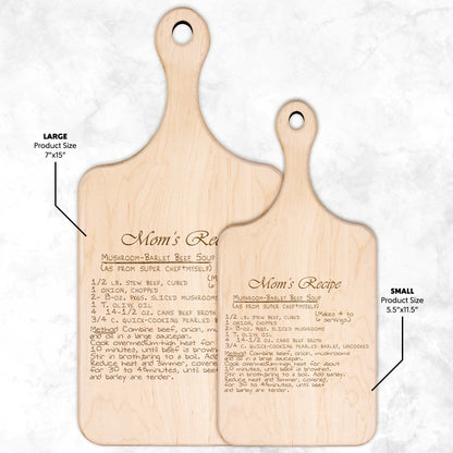 Main Mom  Recipe mẫu 15 Thớt teelaunch version dọc