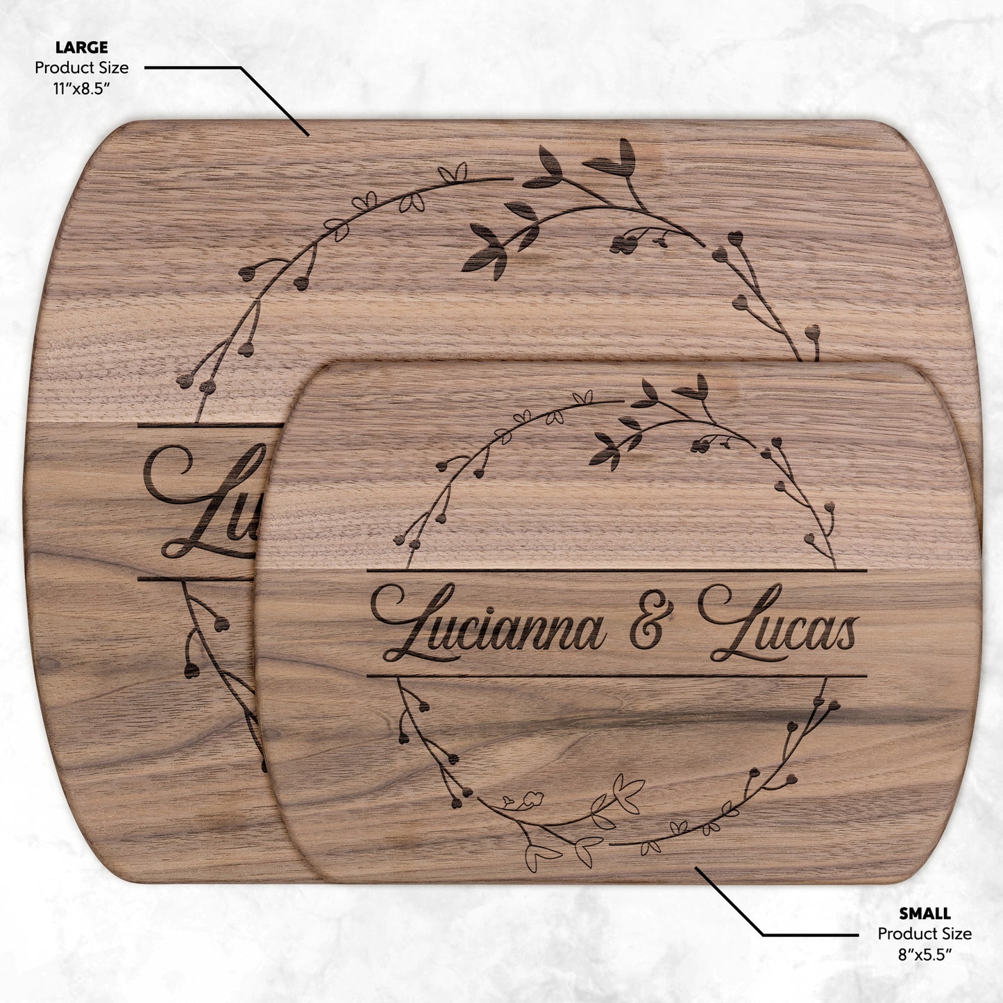 Test custom couple name simple vuông