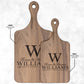 Williams mẫu 5 tên couple Thớt teelaunch version dọc