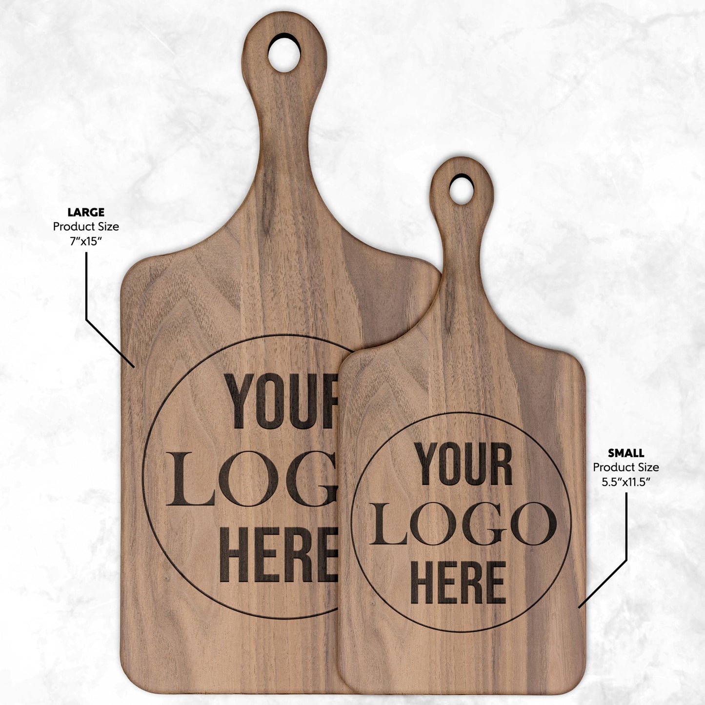 Your logohere mẫu 12 Thớt teelaunch version dọc