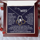 To my Wife from Husband Necklace Calla DecorGifts Foreverlove