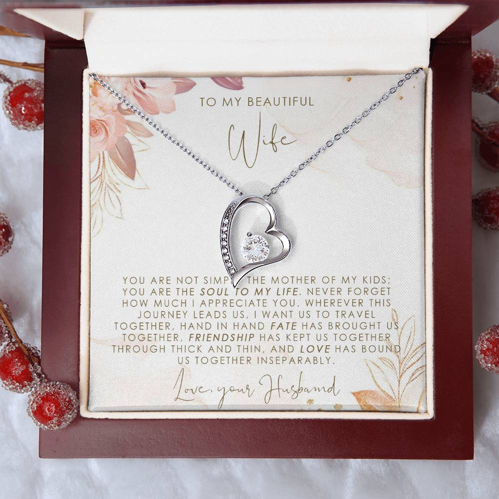 to my beautiful Wife Forever Love not Earing Template
