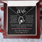 To My Wife Jewelry – Forever Love Necklace, Romantic Gift for Her, The Greatest Blessing in My Life, Perfect for Birthday, Christmas, Anniversary, or Valentine’s Day