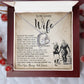 To My Lovely Wife Forever Love not Earing Template