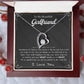 To My Girlfriend – Sterling Silver Forever Love Necklace, Meaningful Jewelry Gift for Her, Birthday, Anniversary, Valentine’s Day