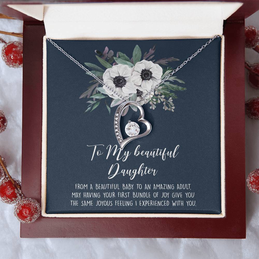To My beautiful Daughter From Forever Love not Earing Template