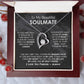 To My Beautiful Soulmate Necklace Girlfriend Soulmate Gift for Her To My Wife Necklace With Heartfelt Message And Elegant Gift Box for Women, Birthday Gifts For Wife Gifts From Husband Forever Love not Earing Template