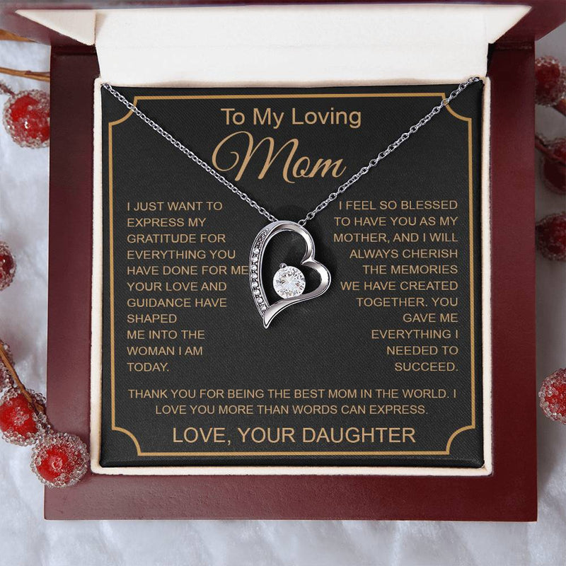 To My Loving Mom Forever Love not Earing Template Co anh mainupAMZOK