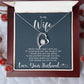 to my Wife Love Forever Love not Earing Template