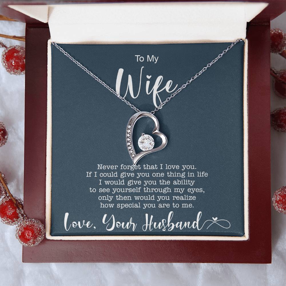 to my Wife Love Forever Love not Earing Template