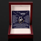 To my Wife from Husband Necklace Calla DecorGifts Foreverlove