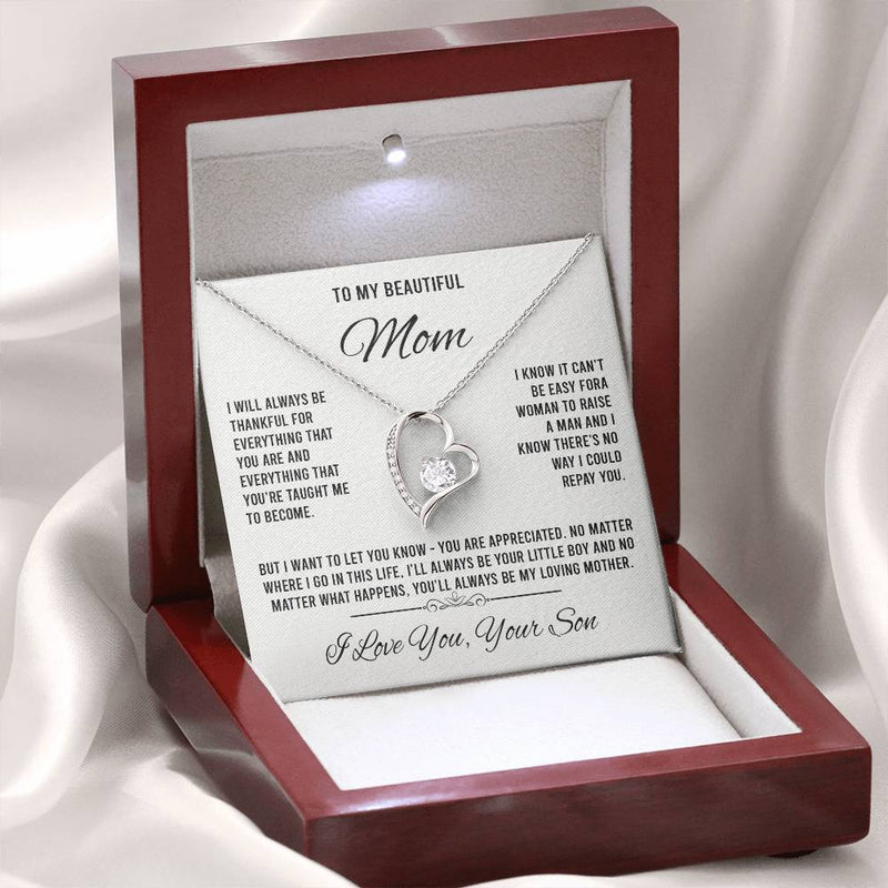 to my beautiful mom Forever Love not Earing Template Co anh mainupAMZOK