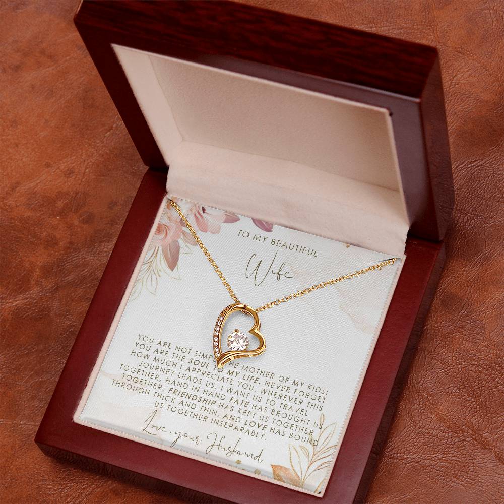to my beautiful Wife Forever Love not Earing Template