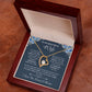 To My Wife Jewelry – Forever Love Necklace, Romantic Gift for Her, The Greatest Blessing in My Life, Perfect for Birthday, Christmas, Anniversary, or Valentine’s Day