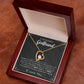 To My Girlfriend – Sterling Silver Forever Love Necklace, Meaningful Jewelry Gift for Her, Birthday, Anniversary, Valentine’s Day