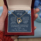 To My Wife Jewelry – Forever Love Necklace, Romantic Gift for Her, The Greatest Blessing in My Life, Perfect for Birthday, Christmas, Anniversary, or Valentine’s Day