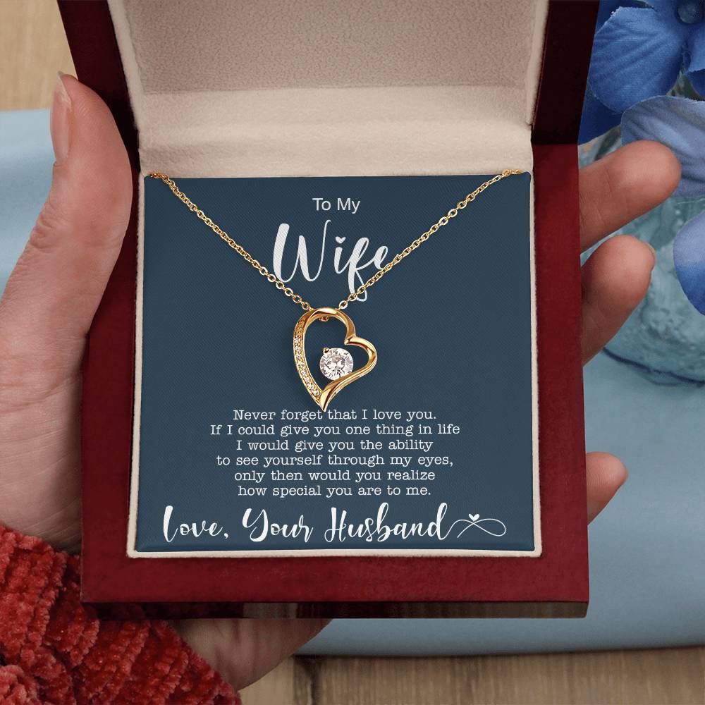 to my Wife Love Forever Love not Earing Template