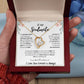 To My Soulmate Necklace – Romantic Jewelry Gift for Wife from Husband – Birthday, Anniversary, Valentine’s Day Gift with Message Card & Gift Box