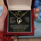 To My Wife Jewelry – Forever Love Necklace, Romantic Gift for Her, The Greatest Blessing in My Life, Perfect for Birthday, Christmas, Anniversary, or Valentine’s Day