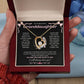 Granddaughter Gifts From Grandma Grandpa - To My Granddaughter Necklace With Heartfelt Message & Elegant Box, Jewelry Gift For Birthday, Graduation, Valentines, Mothers Day, Christmas & More