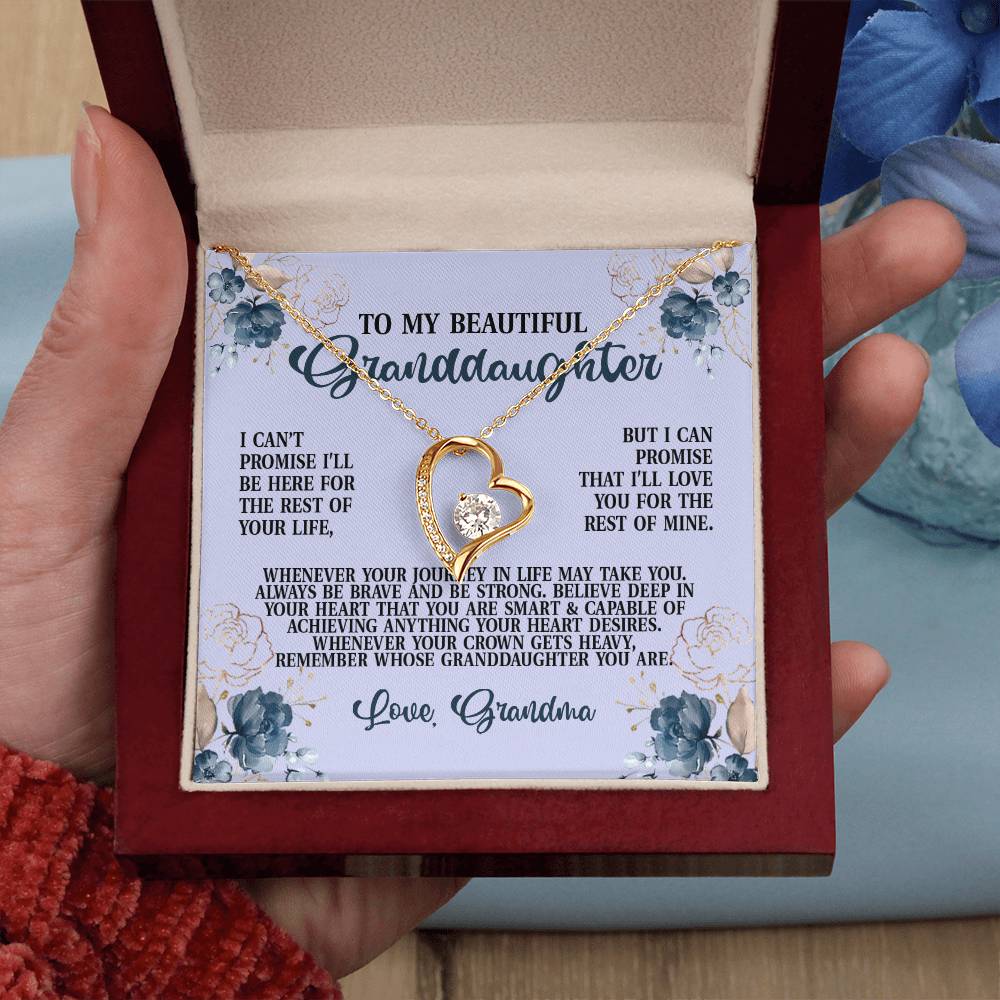 GranDdaughter I Can't promise Forever Love not Earing Template