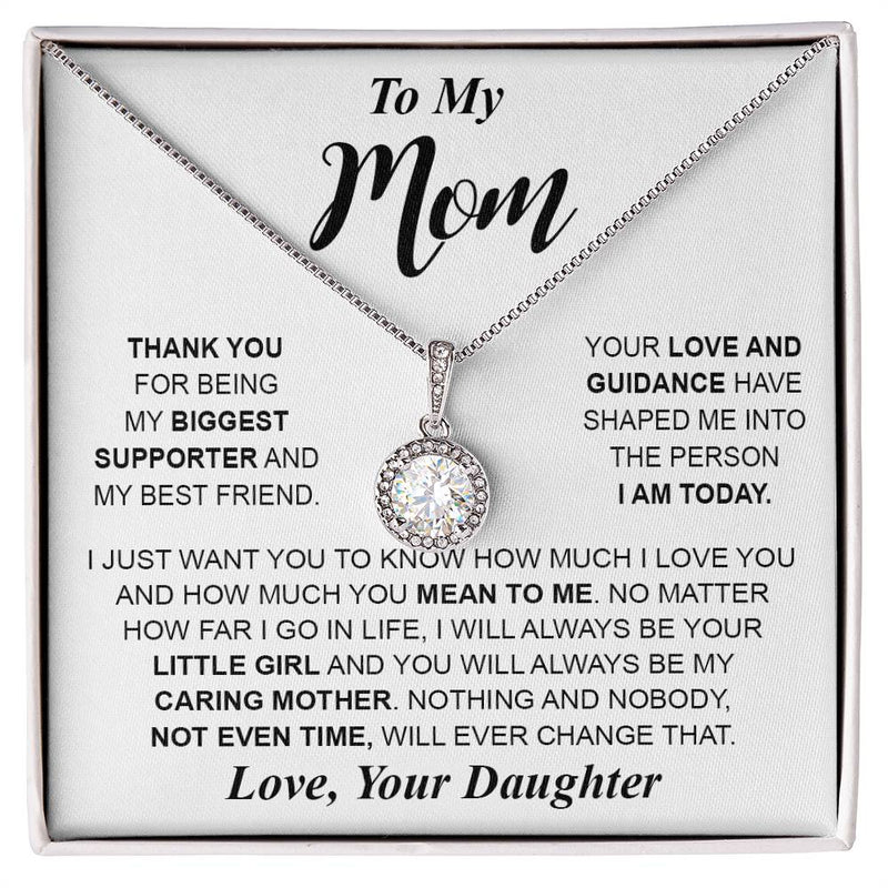 Mom white Necklace