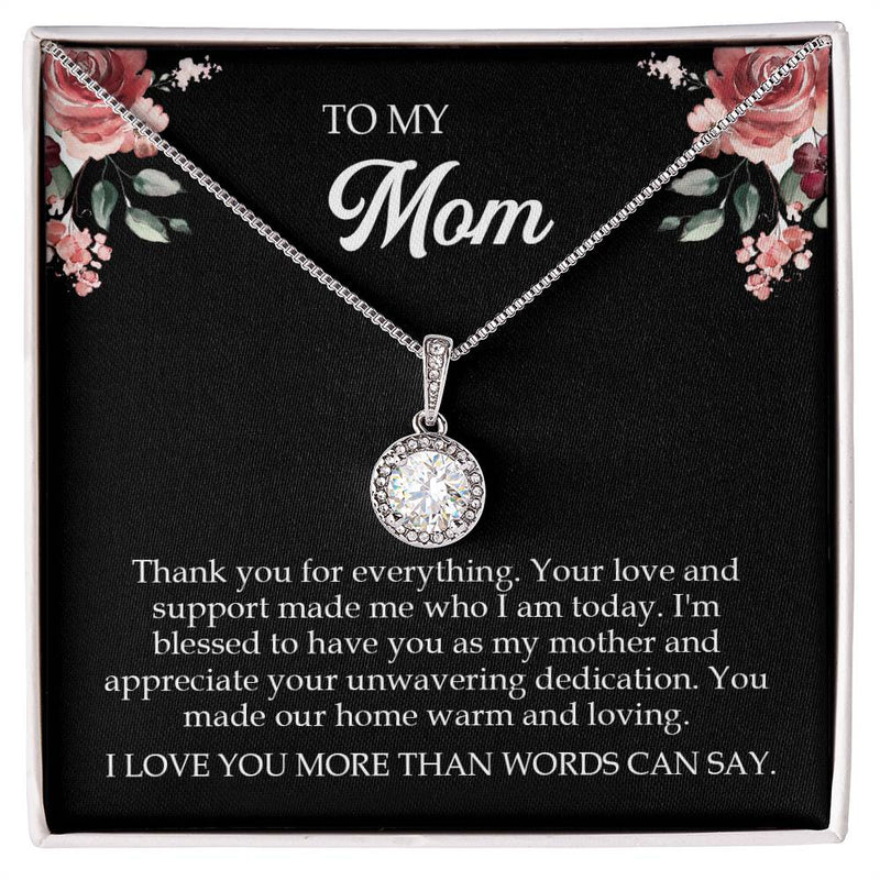 to my mom thank Eternal hope Eternal hope