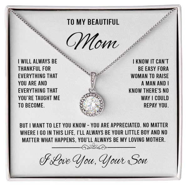 to my beautiful mom Eternal hope