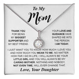 Mom WhiteNecklace  Eternal hope