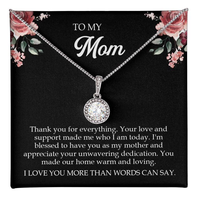 to my mom thank Eternal hope Eternal hope