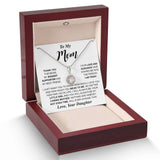 Mom WhiteNecklace  Eternal hope