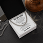To My Son Cuban Link Chain Necklace from Mom Heartfelt Gift for Son from Parents Birthday, Graduation, Christmas Jewelry