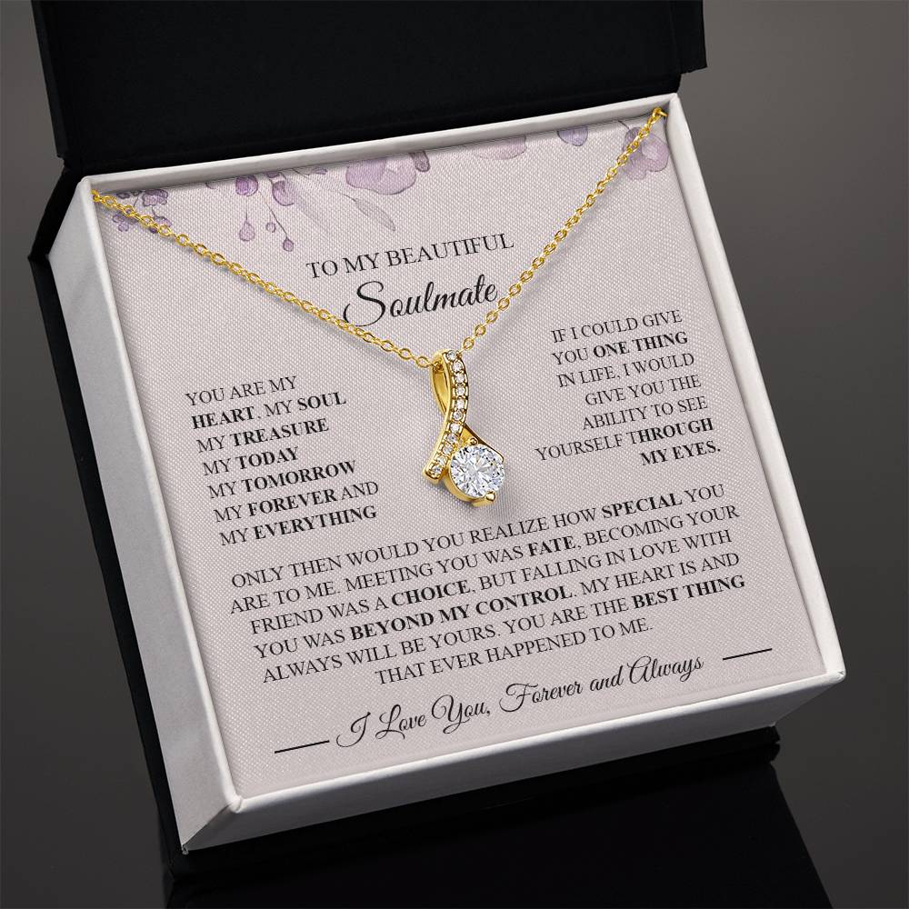 Gifts For Wife Romantic, Wife Birthday Gift Ideas Valentine's Day Gift for Wife To My Smoking Hot Wife Necklace, Necklace For Wife From Husband To My Soulmate Necklace For Women Alluring Beauti Template