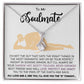 Necklace To my Soulmate necklace for Women Gifts from Boyfriend Funny Gifts For Girlfriend Best Birthday Gift Ideas For Wife, Romantic Jewelry For Her Anniversary on Valentine day Alluring Beauti Template