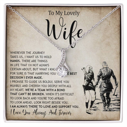 To My Lovely Wife Alluring Beauti Template