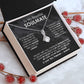 To My Beautiful Soulmate Necklace Girlfriend Soulmate Gift for Her To My Wife Necklace With Heartfelt Message And Elegant Gift Box for Women, Birthday Gifts For Wife Gifts From Husband Alluring Beauti Template