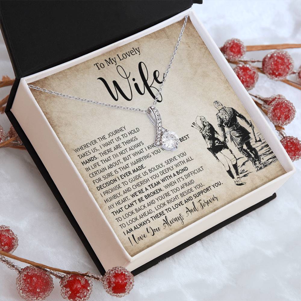 To My Lovely Wife Alluring Beauti Template