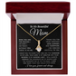Necklace for Mom on Mothers day - Birthday Gìts to my Mom on Christmas gift Thank Mom gifts for Mother - You are my Sunshine in my life Mom Necklace